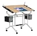 Studio Designs Pro Craft Station in White with Maple 13245