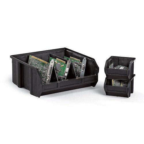 Quantum Dividers For Conductive Ultra Bins Fits Bin 4840500 Black Home & Kitchen