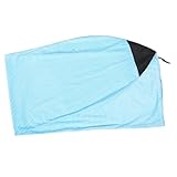 Conception pliable pratique : la housse de paddle se plie facilement pour un rangement aisé dans un à dos ou une voiture, ce qui en fait un choix idéal pour le surf, les voyages et les sorties à la plage. accessoire de surf, housse de transport pour paddle