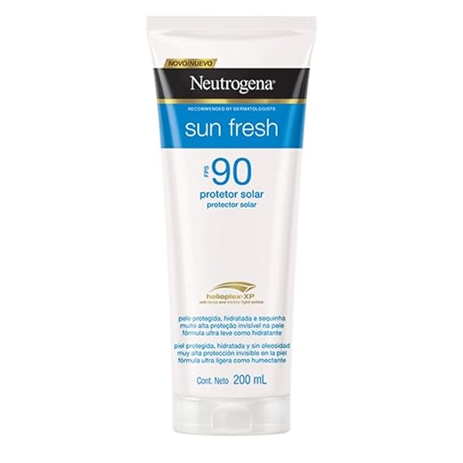 Neutrogena Sun Fresh Protetor Solar Corporal FPS 90, 200ml