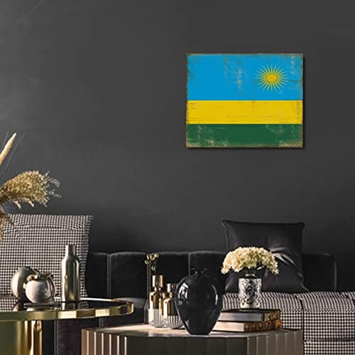 Cuadro de Ruanda Yelolyio lienzo enmarcado moderno para decoracion 4