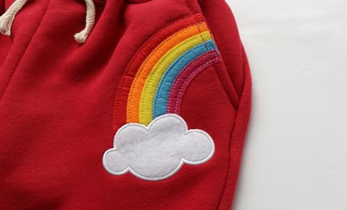 Image of Mud Kingdom Kids Fleece Jogger Pants Winter Cute Bear