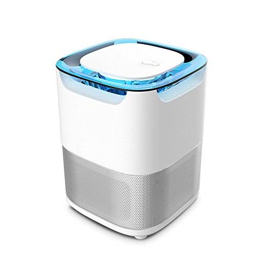 Mosquito Insect Killer Light Led Mosquito Lamp, Intelligent Touch Silent Radiation-free Uv Photoelectron Mosquito Killer Photocatalyst Household Mosquito Lamp Indoor Mosquito Lamp (color : White)