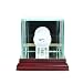 Perfect Cases PGA Golf Ball Glass Display Case, Cherry