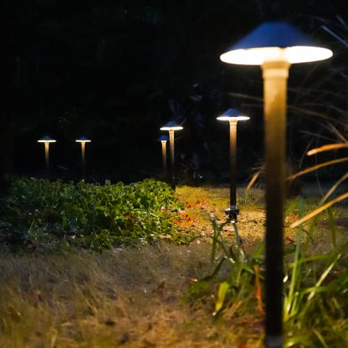 Malibu 10W Pro Style Light Decorative Pathway Landscape Lights, Low Voltage Pro Path Yard Lights For Garden Landscape Path Pathway Lights Lawn Lamp, 8 Pk Aged Brass By Malibu 8308-9103-08 #TOP7
