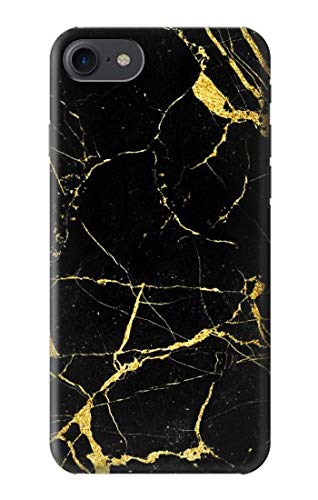 Coque iPhone 8 marbre or élégante housse design chic luxe