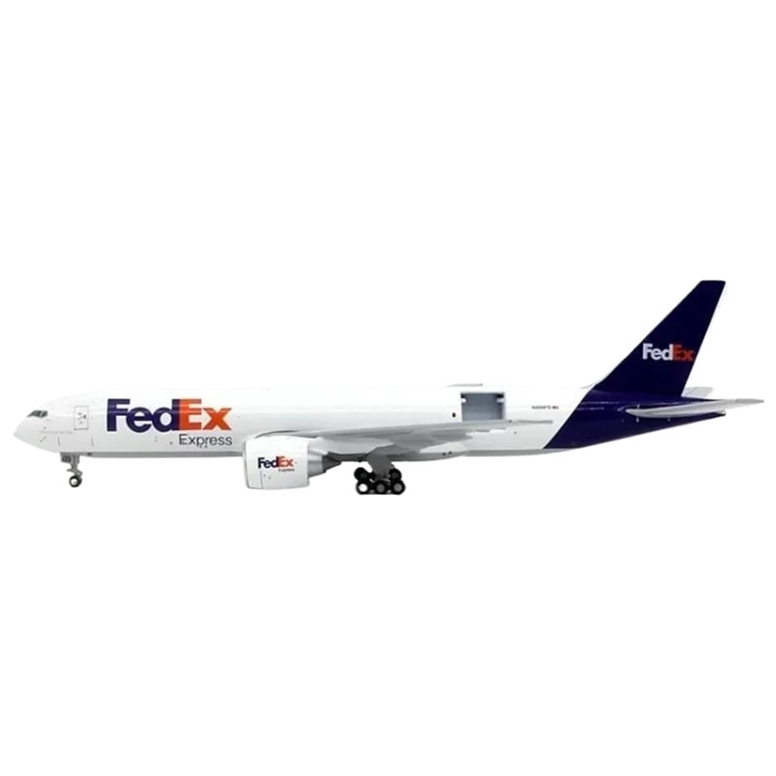 Modello di Aereo 1:400 B777-200LR GJFDX1919 N887FD per aeromodello FedEx Cargo Airlines, Kit in Scala finito pressato Modello in Scala dell'aereo