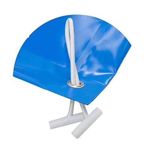 Pool System Protection Cubierta De Invierno Para Piscina De 8,80X6,80 Metros. Color Azul/Negro