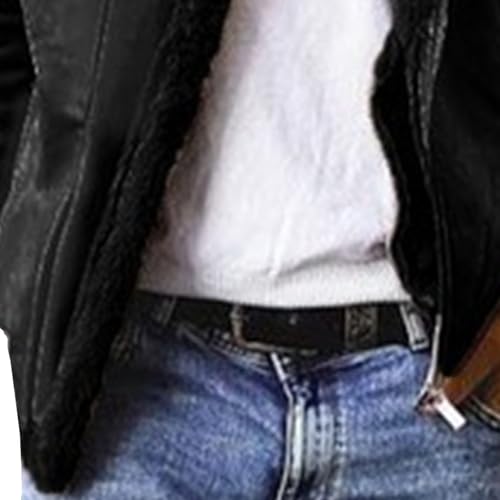 Manteau homme similicuir épais pour vos sorties urbaines en hiver