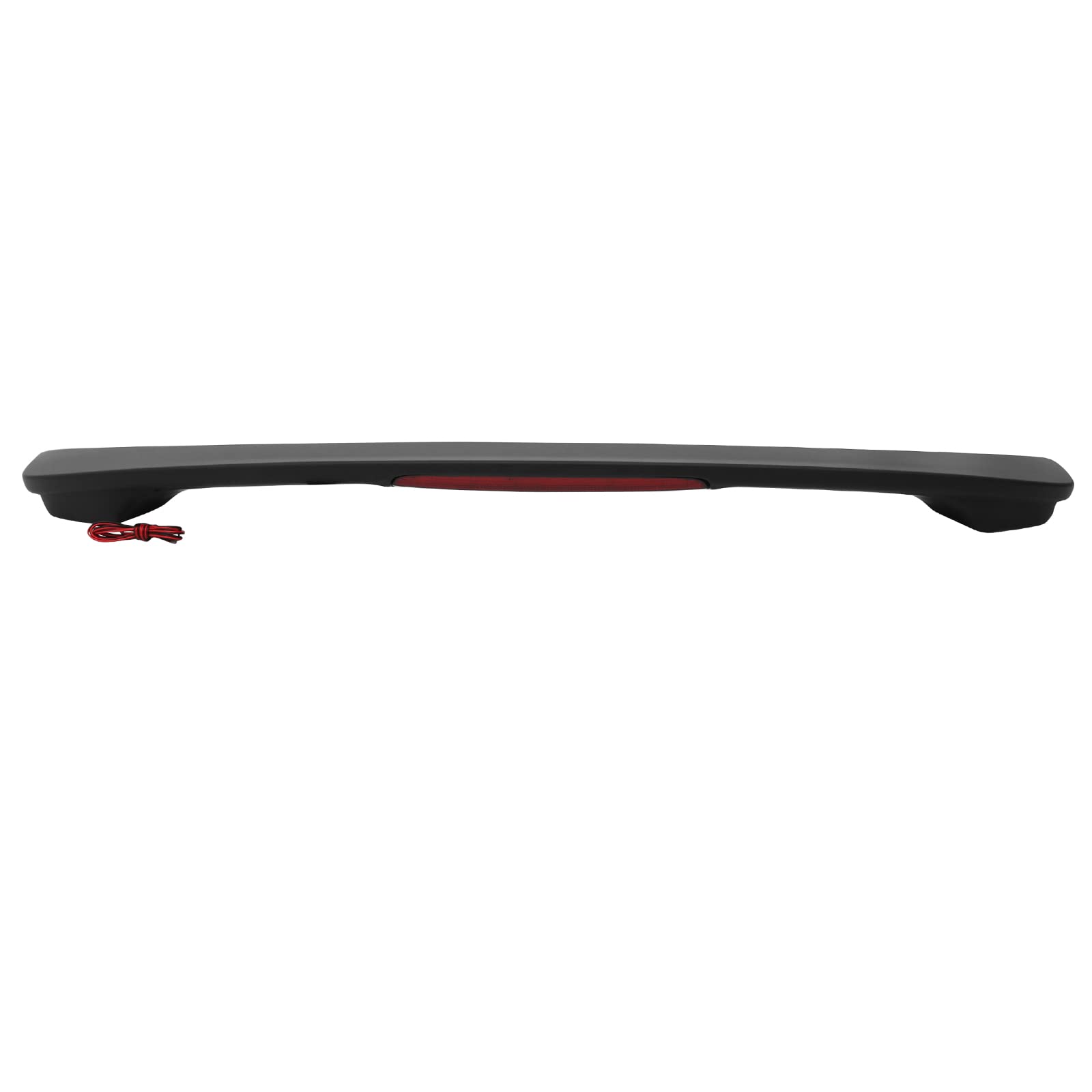 IKON MOTORSPORTS Pre-Painted Trunk Spoiler Compatible with 2008-2012 Honda Accord, Factory Style Painted #NH603P White Diamond Pearl ABS Trunk Boot Lip Spoiler Wing Deck Lid with Brake Light