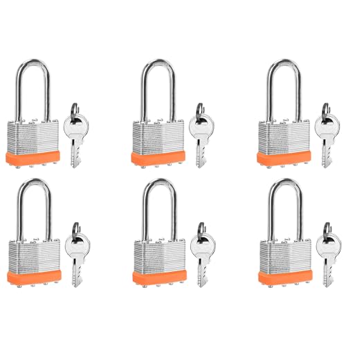 HZSY Laminated Steel Keyed Padlock (1-9/16