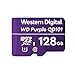 Produktbild Western Digital WD Purple SC QD101 128GB Smart Video Surveillance microSDXC Card, Ultra Endurance Up to 64 TBW