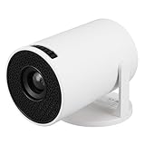 Mini Proyector, Proyector Pequeño 1080P, Proyector de Películas Portátil para Exteriores para Teléfono Android TV Stick Laptop HDMI USB, Corrección Trapezoidal Automática