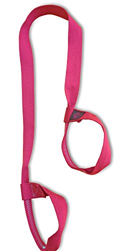 ZEESHY Clever Yoga Mat Strap Sling Made With The Best, Durable Cotton – Comes With Our Special “Namaste” Lifetime Warranty (Rose Pink),66 Inch,LYSB00UVOS7NW-SPRTSEQIP