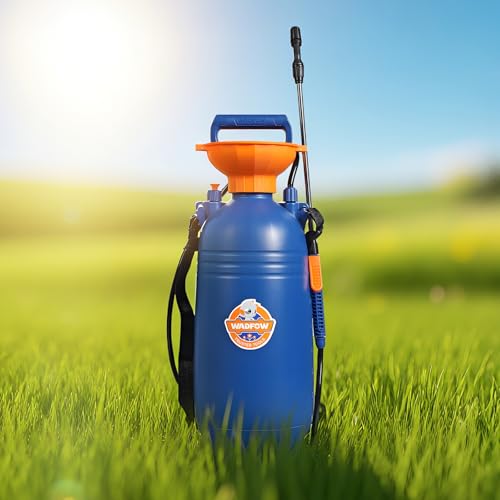 Image of WADFOW 2.11 Gallon Pump Pressure Sprayer, Lawn & Garden Water Spray Bottle for Pests Controlling, Garden Watering and Household Cleaning
