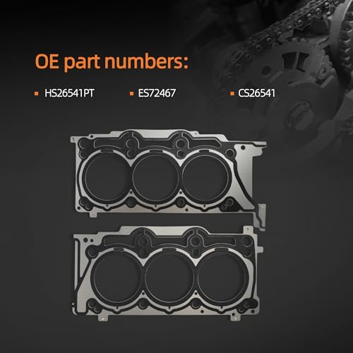 Image of 3.6 Cylinder Head Gasket Set, for Jeep Grand Cherokee /Wrangler, for Chrysler 200 /300, for Dodge Challenger /Charger, for Ram 1500 2011-2016, 3.6L V6 DOHC, HS26541PT, ES72467 Engine Head Gaskets kit