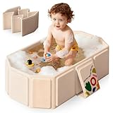 Design pliable et peu encombrant : se replie à plat en quelques secondes pour un rangement facile. Parfait pour les petites salles de bains, appartements ou voyages. La poignée intégrée le rend facile à transporter n'importe où.