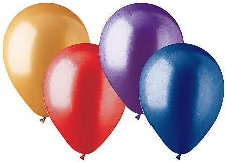 912180 Metalic Assorted, 12", Multicolor