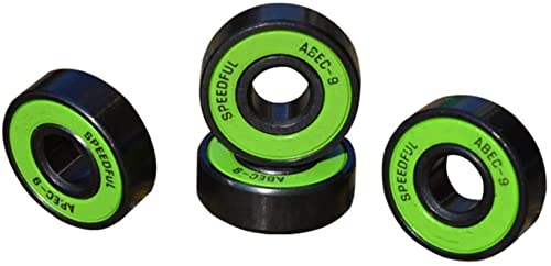 TSWASWUGP Lot de 80 roulements Skateboard en Acier chromé ABEC-9 Smallfish Plate Longboard Bearing Rapidly MS2305-1