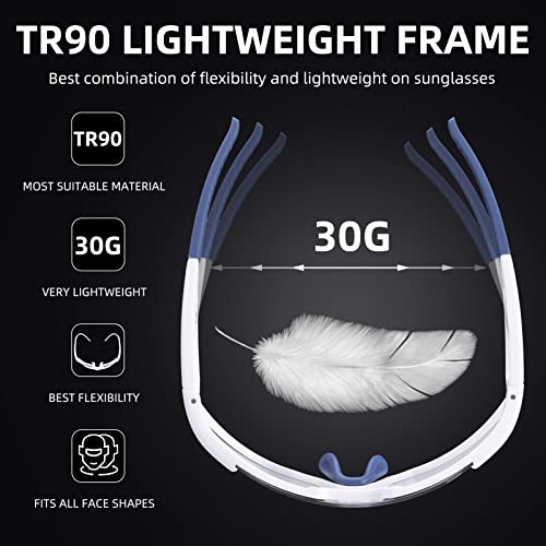 Rockbros Photochromic Sports Sunglasses For Men Women Cycling Uv Protection #TOP1