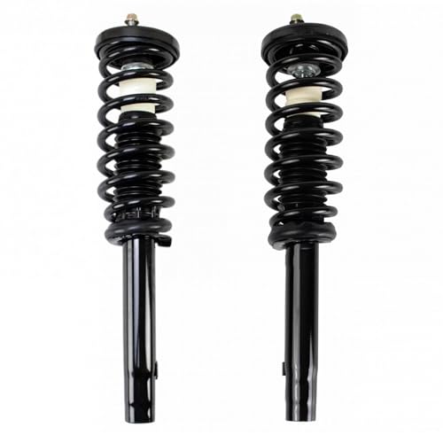 Image of TRQ Front Strut & Coil Spring Assembly Set Driver & Passenger Sides Compatible with 04-08 Acura TSX | For 2004-2008 Acura TSX