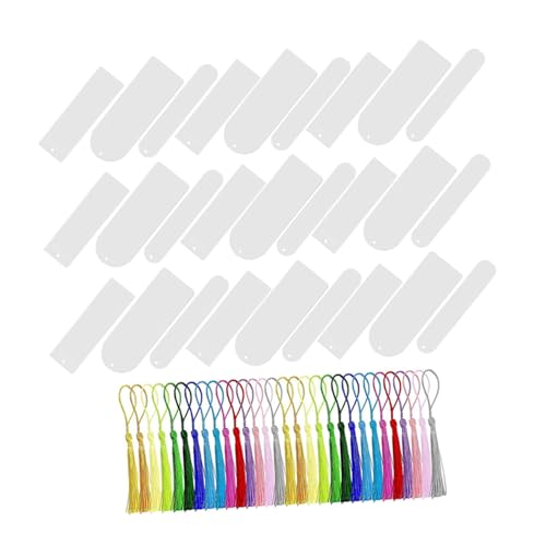 Marque-page Acrylique Transparent pour Sublimer Vos Ateliers Lecture