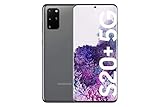 Samsung Galaxy S20+ 5G - Smartphone 6.7" Dynamic AMOLED (12GB RAM, 128GB ROM , cuádruple cámara trasera 64MP, Octa-core Exynos 990, 4500mAh batería, carga ultra rápida) Cosmic Gray [Versión española]