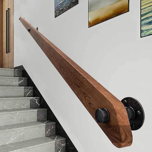 Rampe escalier bois pour sécuriser le couloir et la maison - 2