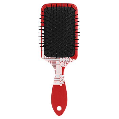Preisvergleich Produktbild Kambodscha-Flaggenhaarbürste, Kopfhaut Massagekamm mit Luftkissen