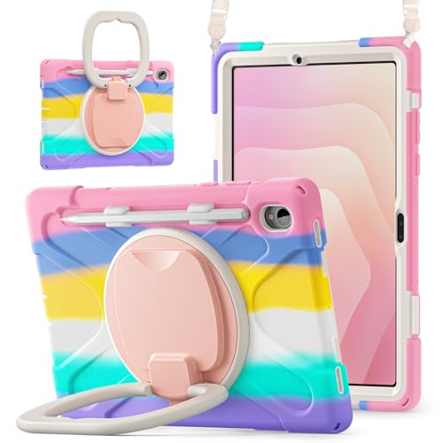 Coque Antichoc Samsung Galaxy Tab S11 Protection Totale Écran et Chute SM-X730 Rose