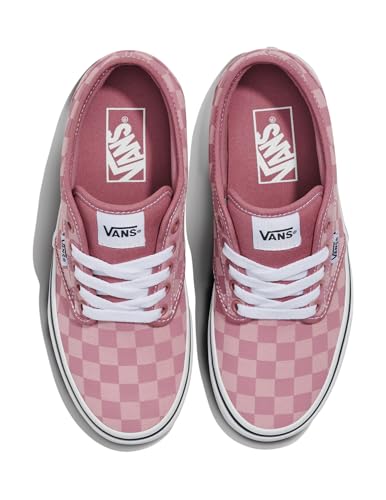Image of Vans Women's Atwood Shoe, Tonal Check Rose, 8 | Casual Shoes