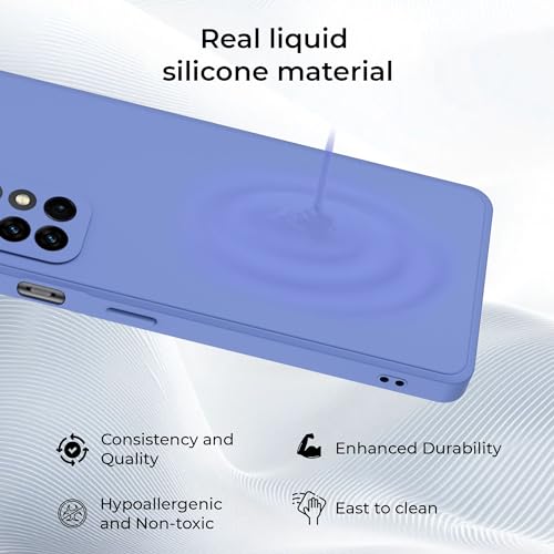 Image of A rtistque Back Cover Case for OnePlus 9R with Camera Protection | Shockproof TPU | Stylish Protective Design | Slim Fit | Ultra Matte | OnePlus 9R Back Cover - Blue