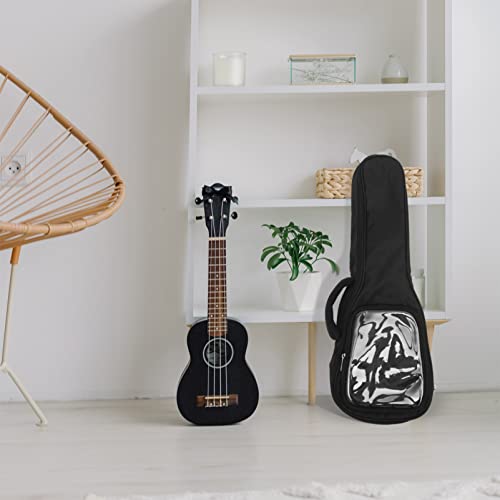 ERINGOGO Noir Ukulélé Ukulélé Rembourré Ukulélé Étui Sangles Réglables Rangement D’instruments pour Concert Soprano… - Les Beatles, Paul McCartney, John Lennon, RIngo Starr, George Harrison ERINGOGO Noir Ukulélé Ukulélé Rembourré Ukulélé Étui Sangles Réglables Rangement D'instruments pour Concert Soprano… – Image 5