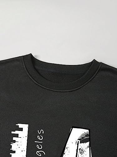 SOLY HUX Men's Graphic Crewneck Sweatshirts Letter Print Long Sleeve Pullover Casual Vintage Tops3