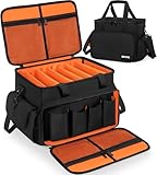 OUUTMEE Sac pour Câbles DJ, Étui de Rangement pour Câbles DJ avec Séparateurs Amovible...