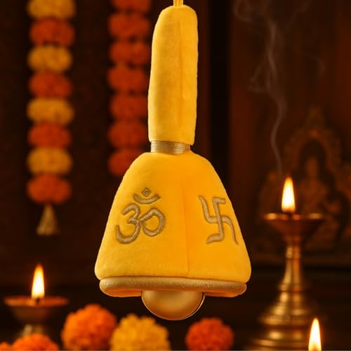 Image of Panda's Box Pooja Aarti Bell | As Seen on Shark Tank | Soft Musical Toy| Non-Toxic, Safe|Suited for Kids Temple, God Idols & Festive Decor| Best Return Gift for Newborn, Infants, Toddlers & Babies