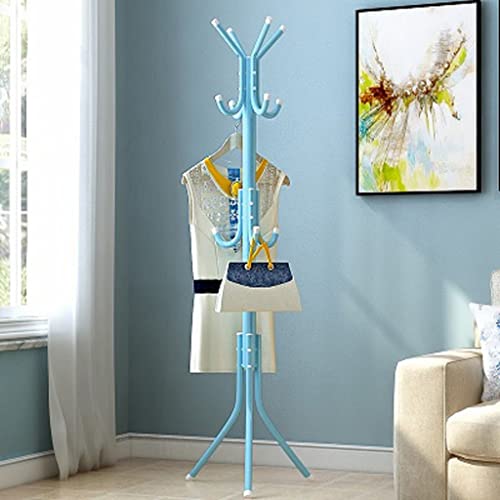 Porte-manteau en métal robuste de 175 cm au design épuré