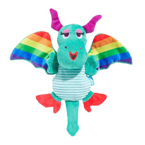 BarkBox Slay the Dragon Queen Dog Toy - Toy for Extra Small to Medium Dogs