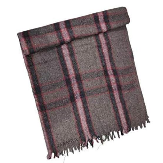 MAMRAJ Woolen Acrylic Reversible Blanket | Warm, Soft & Comfortable Bedding for Winter & All-Season Use | Multicolor Single Bed Blanket for Sofa, Bedroom & Travel (210 x 125 cm)-image-23