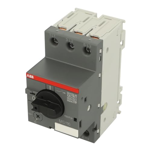MS116-4 | ABB Manual Motor Starter, 3 Polos, 690V, 2.5-4 Amperios miniatura 1