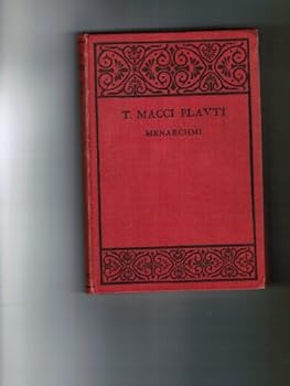 Hardcover T. Macci Plavti Menaechmi. Edited with an introduction and notes by P. Thoresby Jones. 1929 Edition [German] Book