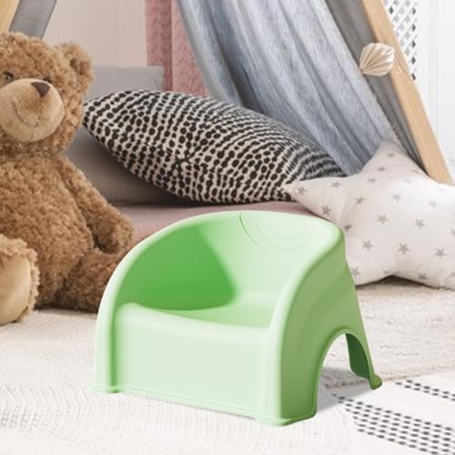 Image of ATORSE Toddler Chair Multiuse Children Chair Stable Portable Lightweight Kids Stool Green