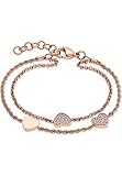  Guido Maria Kretschmer by CHRIST GMK Damen-Armband Edelstahl 44 Zirkonia One Size Roségold 32016227