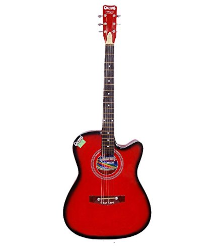 Givson Acoustic Guitar, Red