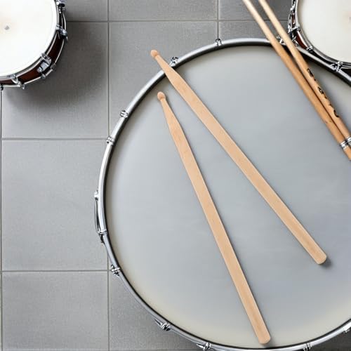 Baquetas de madera de arce 5B set 4 piezas miniatura 5