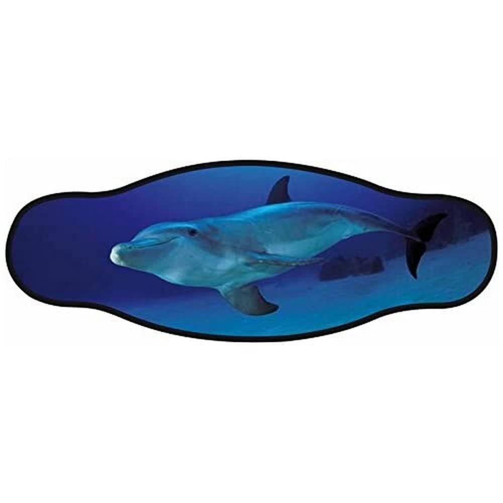 Best Divers IN/1DOL, Cinturino Maschera in Neoprene, Doppio Foglio, 1 Delfino