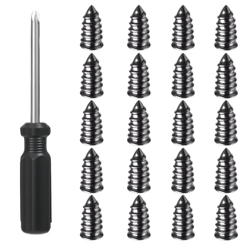 20PCS Tire Repair Rubber Nail Compatible with Mazda MX-5 Miata NA NB NC ND 1990-2019 2020 2021 2022, Vacuum Tire Screw Plug Fast Tool, Tires Puncture Repair Studs, Self-Tapping Screw, Car Accessories
