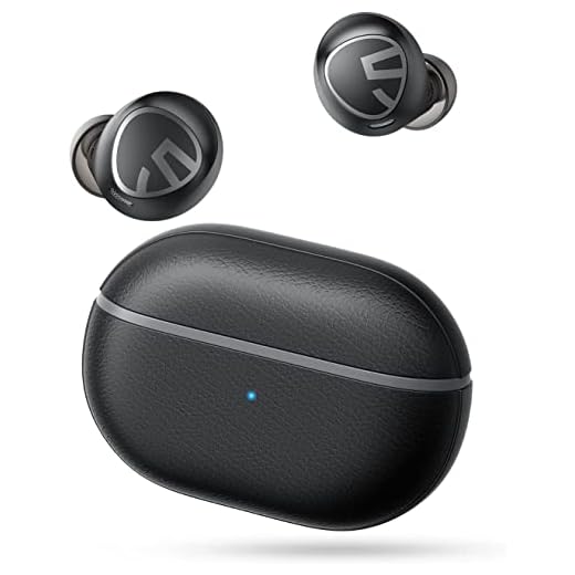 SoundPEATS Free2 classic Fones de Ouvido Sem Fio Bluetooth V5.1 com 30 Horas de Reprodução Microfone Embutido para Chamadas Claras, Controle de Toque, Modo único/duplo, Som Estéreo Imersivo