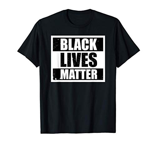 Black Lives Matter distressed logo Camiseta
