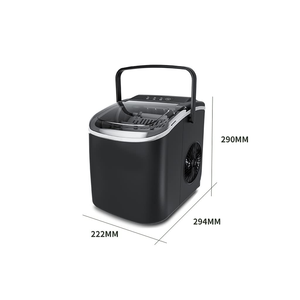 RJJ Fabricante de Hielo pequeño hogar Comercial de 15 kg Dormitorio automático Fabricante de Hielo